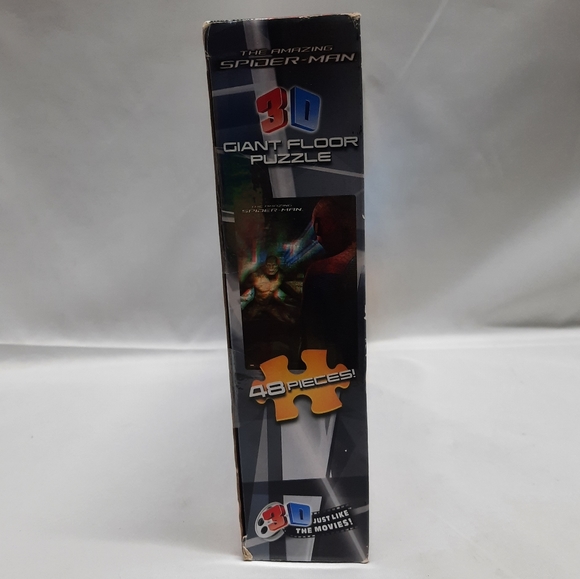 NEW Sealed 2011 The Amazing Spiderman 3D Giant Floor Puzzle 48 pc. 3' x 2' - Picture 2 of 6